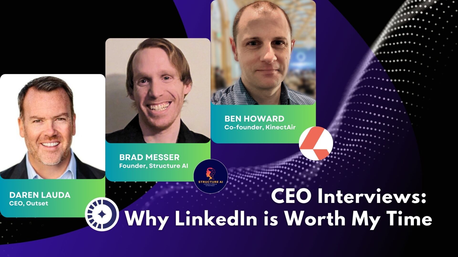 daren lauda, brad messer and ben howard interview with proresource about linkedin