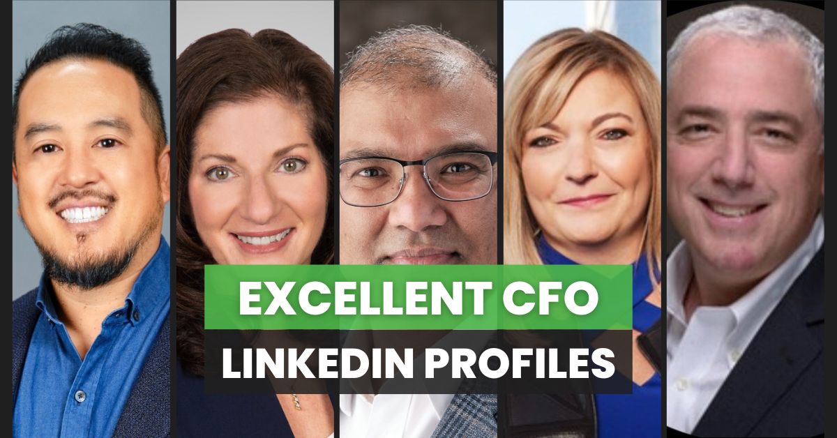 excellent cfo linkedin profiles 2024