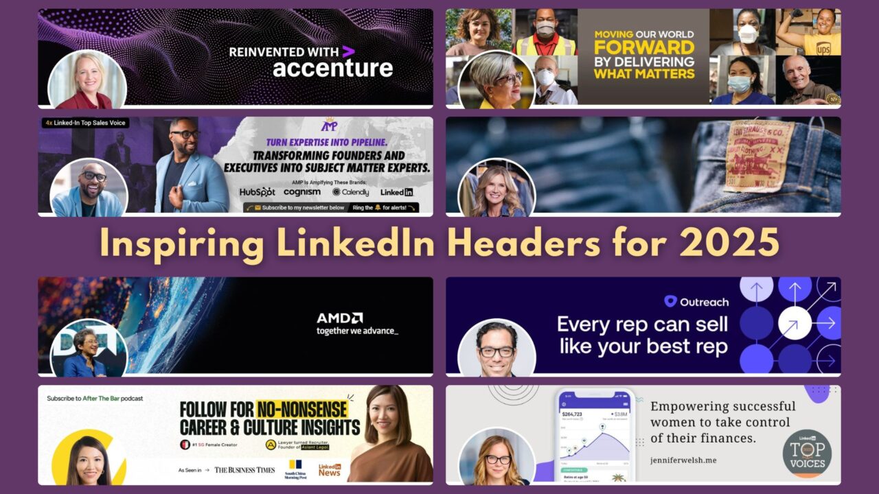 16 Inspiring LinkedIn Header Examples for 2025 (Plus How to Get Your Own)