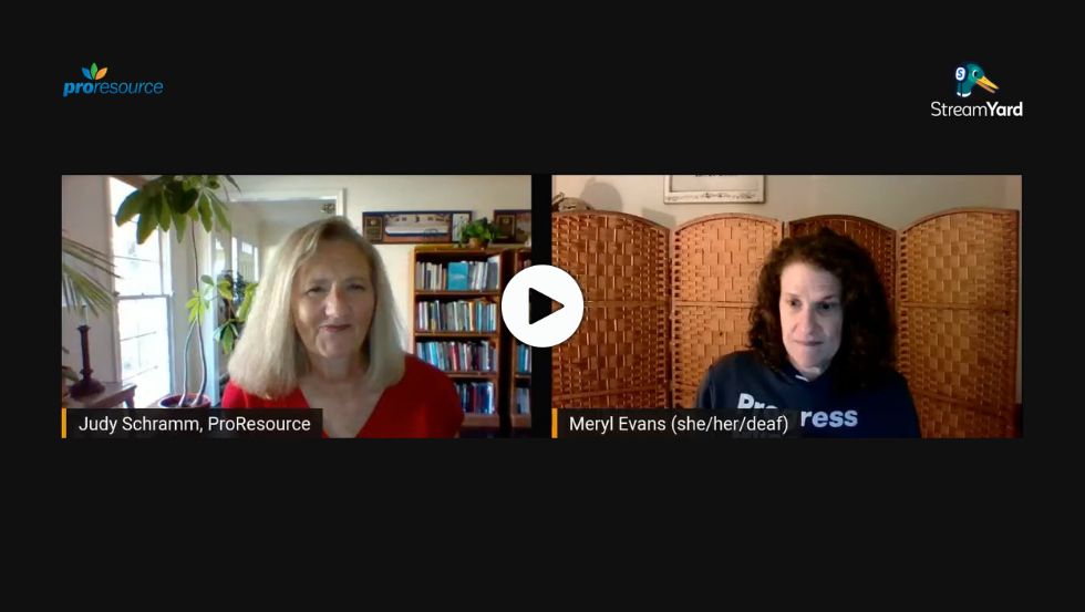 linkedin live How to Advocate for a Cause with Meryl Evans and Judy Schramm