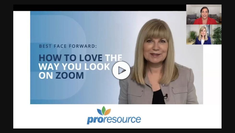 How to Love the Way You Look on Zoom with Kim Foley and Ann Marie Beebout