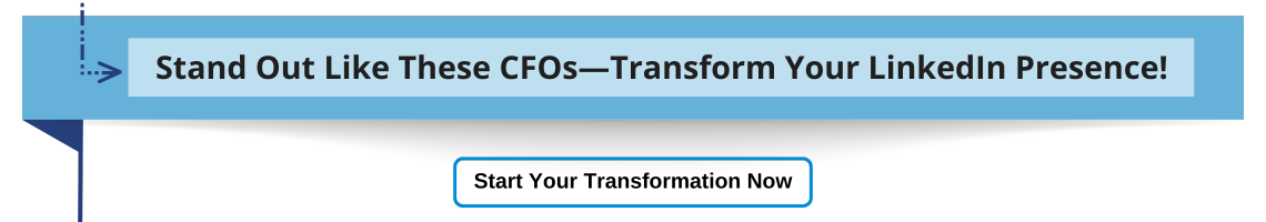 call to action banner transform your linkedin presence for cfos